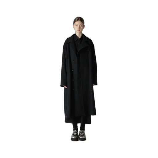 Wool Single Mosser Left W Facing Coat