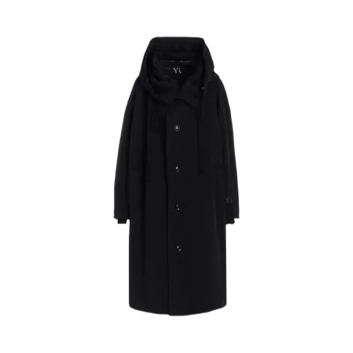 Ny/ Chino Cloth Hoodie Coat
