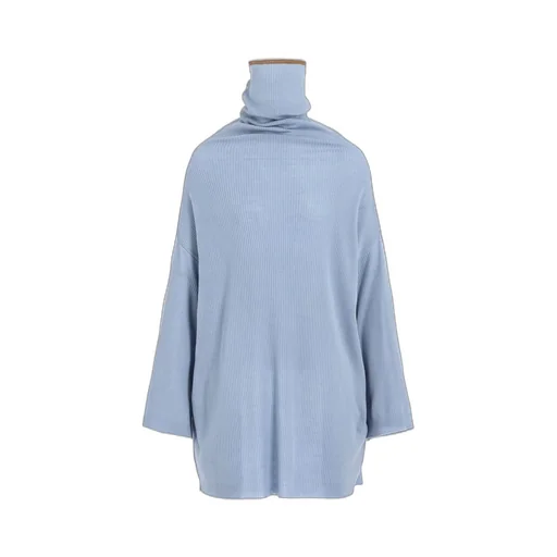 Y's × John Smedley Bottleneck Ribbed Knit