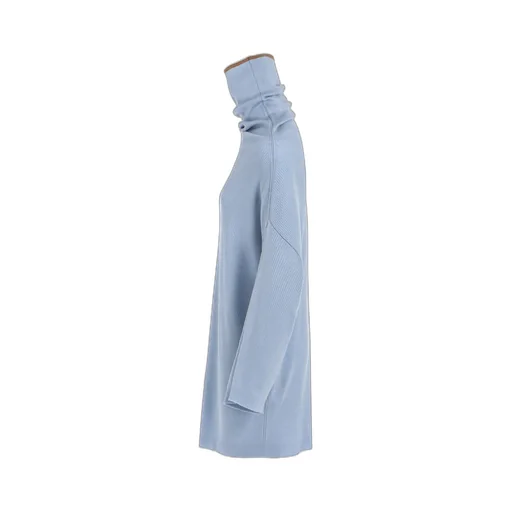 Y's × John Smedley Bottleneck Ribbed Knit