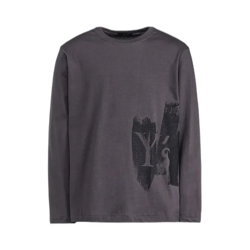 Y's Logo/Blush Print Long Sleeve T