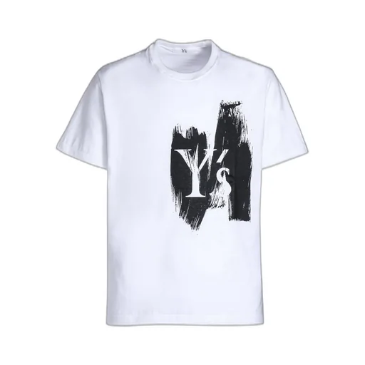 Y's Logo/Blush Print Half Sleeve T