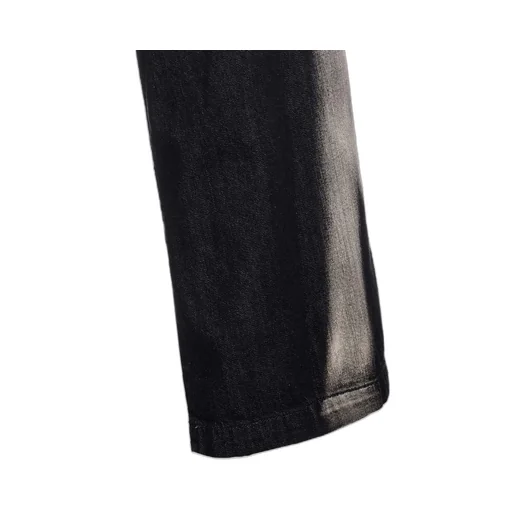 C/ Spotted Denim Long Straight Pants