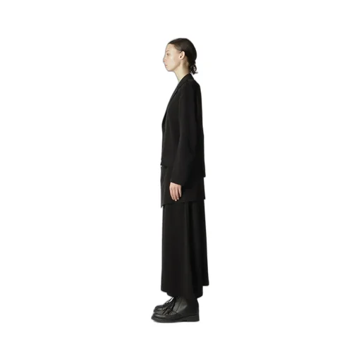 Crepe De Chine Asymmetric Jacket