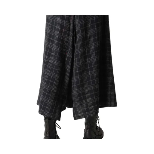 W/ Check Red Stitch Gusset Pants