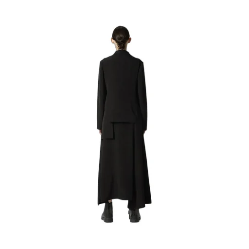 Crepe De Chine Asymmetric Jacket