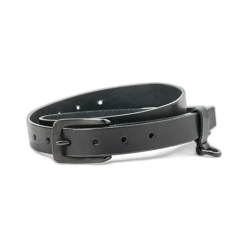 Semi-Gloss Leather 25Mm Belt