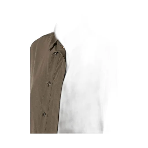 Crepe De Chine Front Placket Blouse