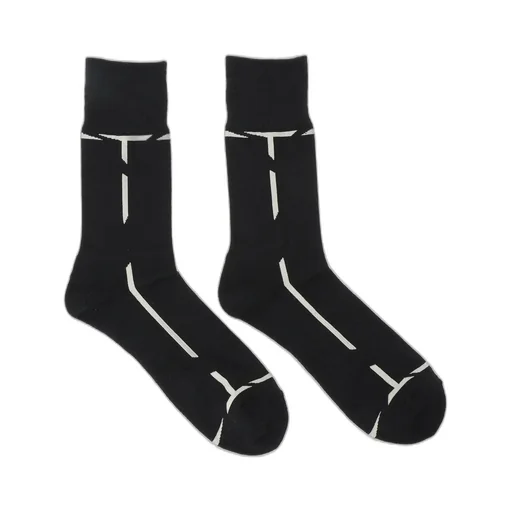 [Y's × Chicstocks]Line Socks
