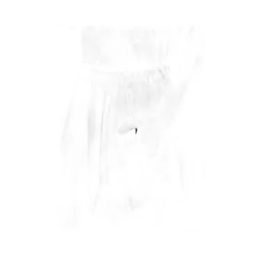 Crepe De Chine Cuffed Hem Cargo Pants