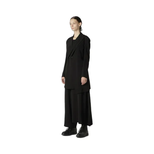 Crepe De Chine Double Front Jacket