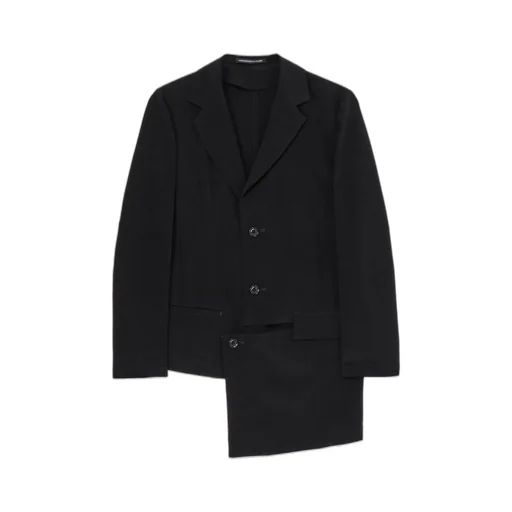 Crepe De Chine Asymmetric Jacket
