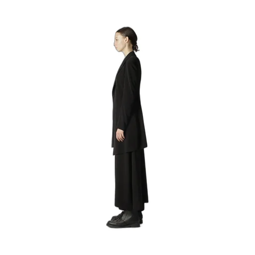 Crepe De Chine Double Front Jacket