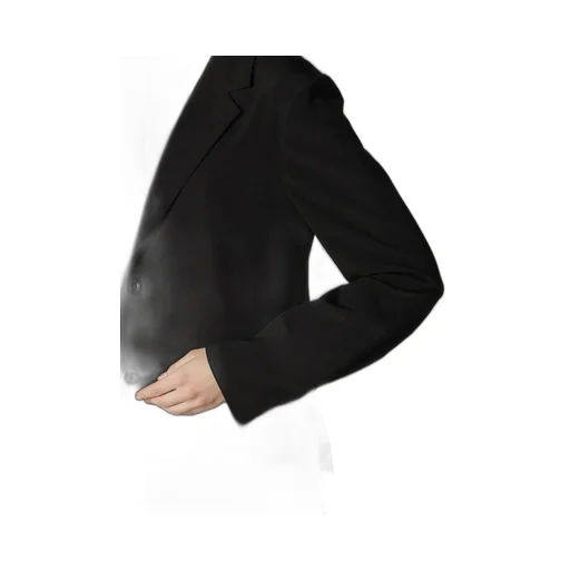 Crepe De Chine Asymmetric Jacket