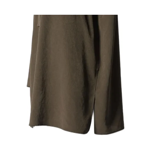 Crepe De Chine Front Placket Blouse