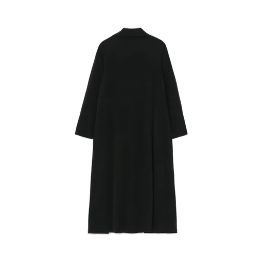 Crepe De Chine Half Zip Dress