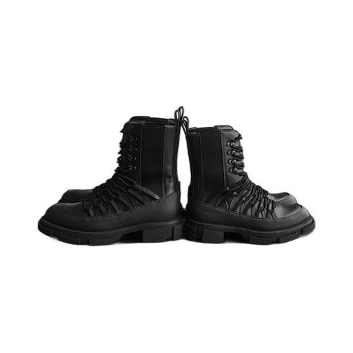 [Y's X Both]Lace-Up Boots