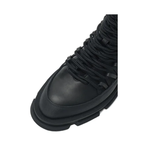 [Y's X Both]Lace-Up Boots