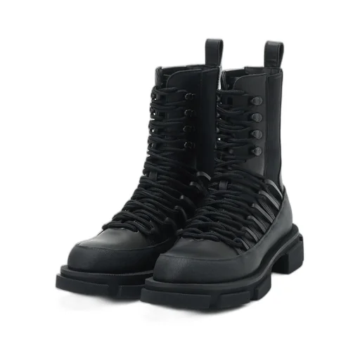 [Y's X Both]Lace-Up Boots