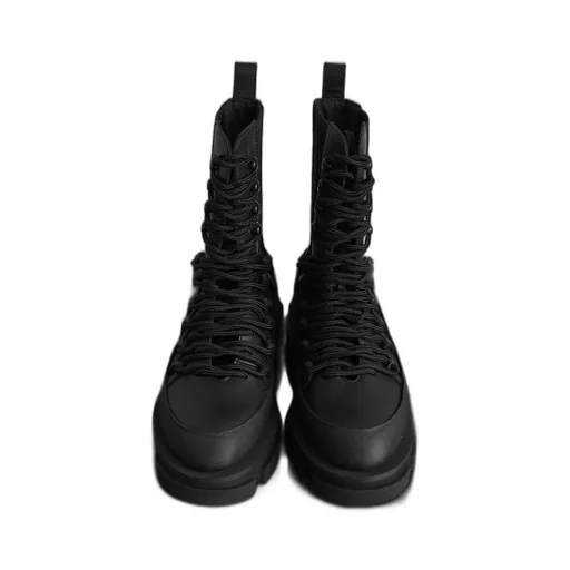 [Y's X Both]Lace-Up Boots