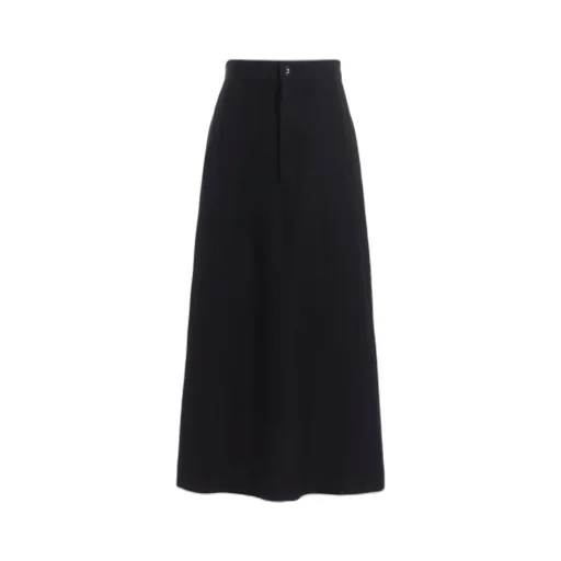 Viscose Tweed Stripe A Line Skirt