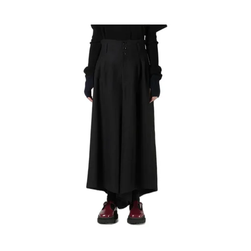 Viscose Tweed Stripe Wide Pants