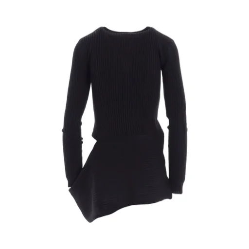 Wool Brend Panel Knit