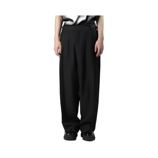Viscose Tweed Stripe Sarouel Pants