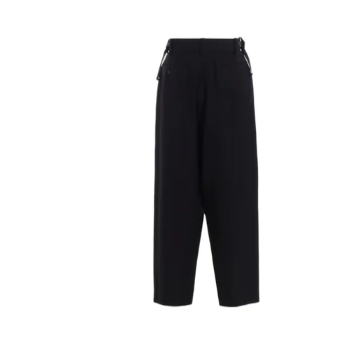 Viscose Tweed Stripe Sarouel Pants