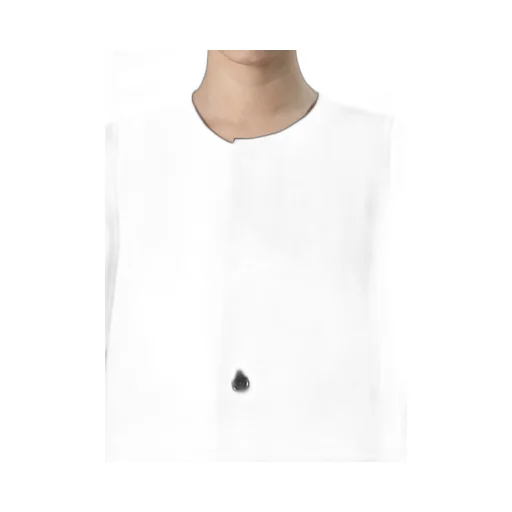 Wool Gabardine Front Open Dress