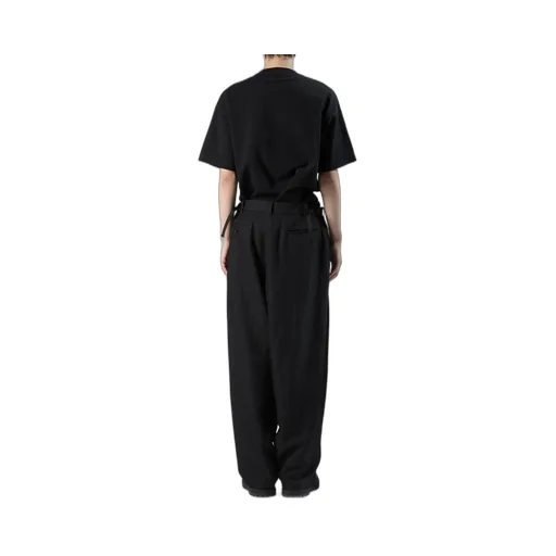 Viscose Tweed Stripe Sarouel Pants