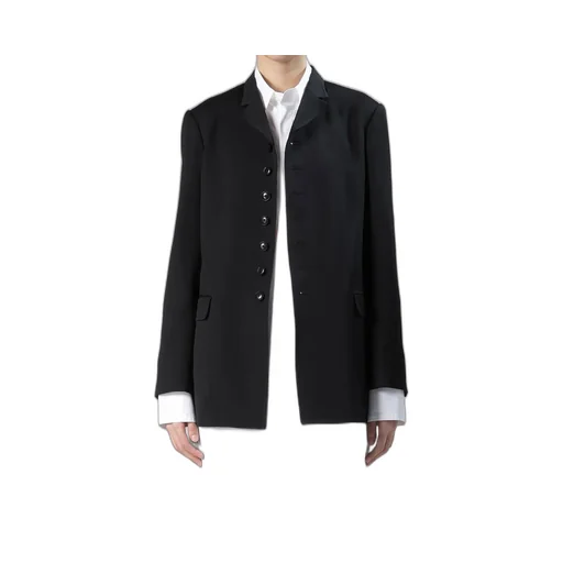 Wool Gabardine Tailored Jacket