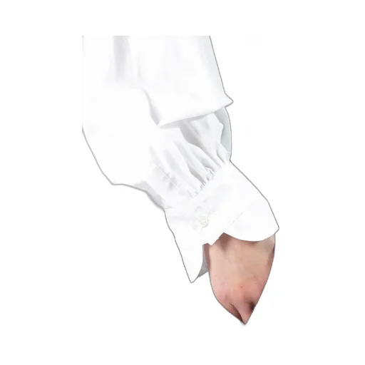 Wool Gabardine Sarouel Tucked Pants