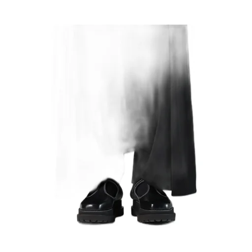 Wool Gabardine Sarouel Tucked Pants