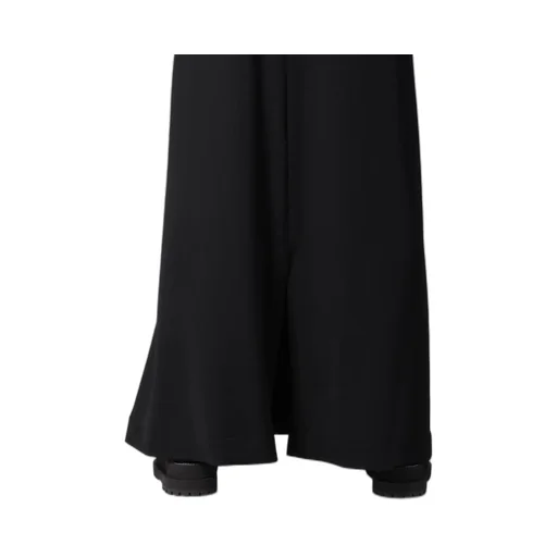 Wool Gabardine Line Skirt