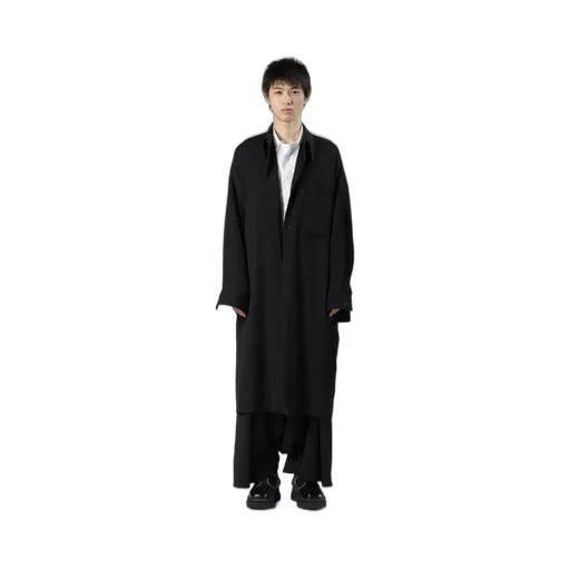 Wool Gabardine Sarouel Tucked Pants