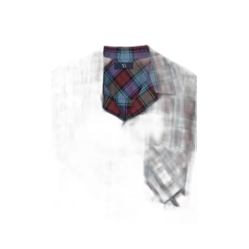 Twill Plaid Blouse