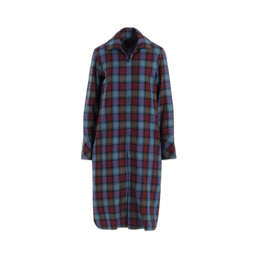 Twill Plaid Dress