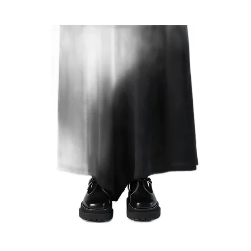 Wool Gabardine Wide Pants