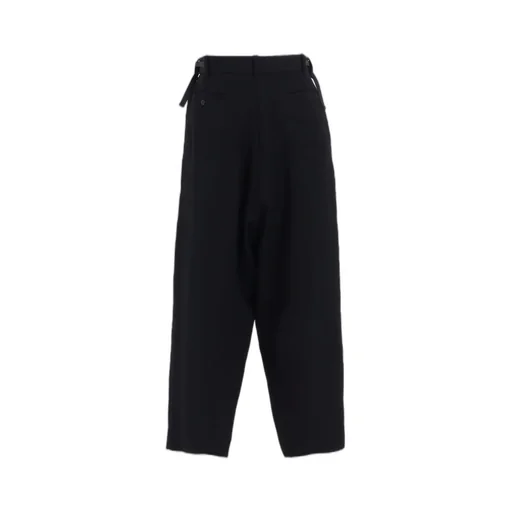 Wool Gabardine Sarouel Pants