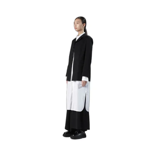 Wool Gabardine Tailored Jacket