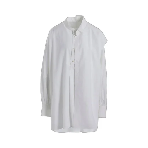 Compact Typewriter Panel Double Blouse