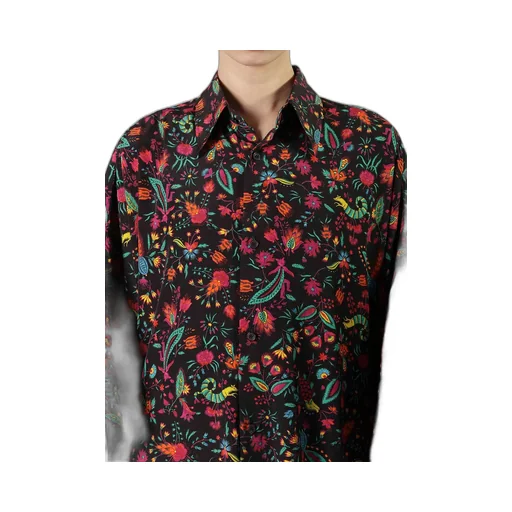 Flower Print Big Shirt