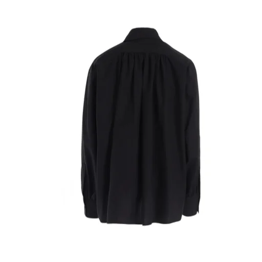 Compact Typewriter Shirt With Bowtie