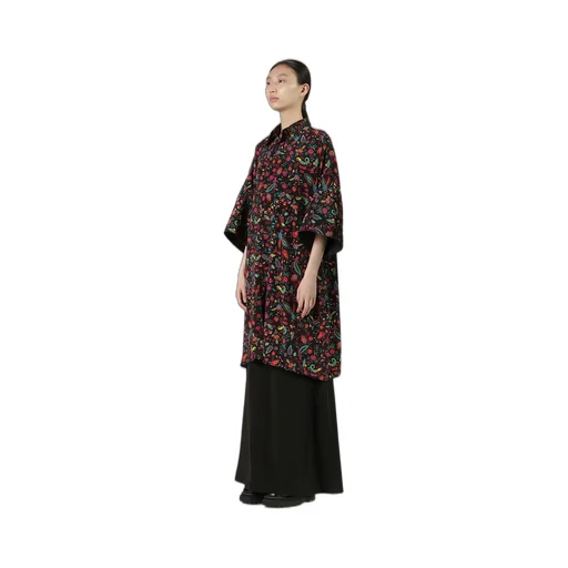 Flower Print Big Shirt