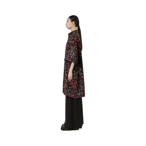 Flower Print Big Shirt
