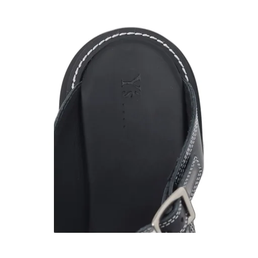 Cow Leather Mary Jane Sandals