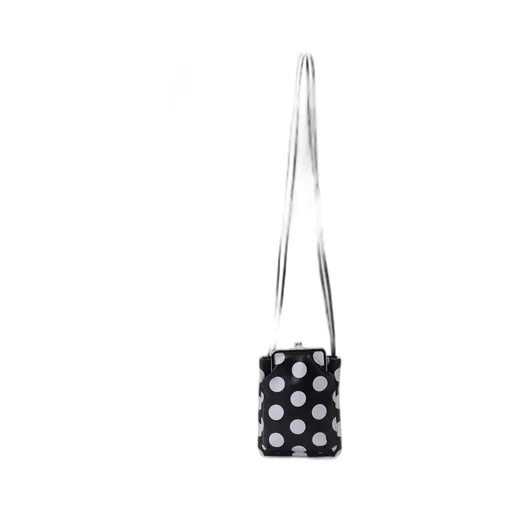 Cow Leather Metal Clasp Necklace