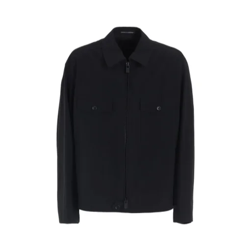 Nylon Weather Flap Pocket Bluson