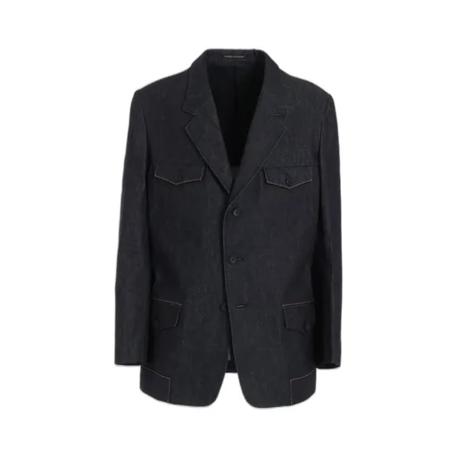 13Oz Denim Jacket With Hem Layer